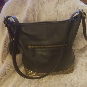 Coach Purse, black leather
